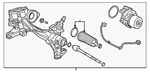 Genuine Honda Rack And Pinion Assembly 53620-TLA-A31. Fixed Price $2190.03.
