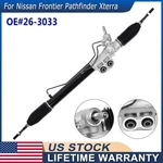 Power Steering Rack And Pinion Oem For Nissan Frontier Pathfinder Xterra 26-3033. Fixed Price $154.99.