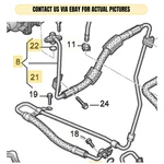 2010-2012 Audi A4 Power Steering Pressure Hose Line Pump To Rack Oem 8K1422893DB. Fixed Price $139.00.