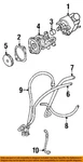 Chrysler Oem 97-02 Ram 2500 Steering Gear Linkage Pump Hoses-ps 4883960AB. Fixed Price $1234.80.