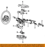 Chrysler Oem 91-02 B2500 Shroud, Switches Levers-outer Cover KN98PD5. Fixed Price $65.12.