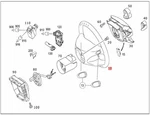 Genuine Mercedes A209 C209 R230 Clk Convertible Steering Wheel 23046005039E37. Fixed Price $1851.51.