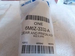 New Ford Oem Steering Gear Dust Shield Boot 6M6Z3332A.. Fixed Price $30.00.