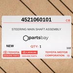 Genuine 1998-2007 Toyota Land Cruiser Steering Main Shaft Assembly 4521060101. Fixed Price $219.00.