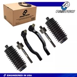 Partsw 6PC Front Inner Outer Tie Rod Kit For Honda Accord 1998-2002 Acura Tl Cl. Fixed Price $29.80.