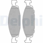 LP1557 Delphi Brake Pad Set, Disc For Jeep. Fixed Price $51.16.
