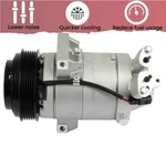 Ac Compressor Fits Nissan NV200 13-21 For Chevrolet City Express 15-18 2.0L. Fixed Price $87.79.