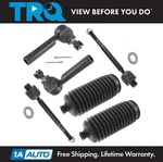 Trq 6 Pc Set Inner & Outer Tie Rod End W/ Rack Boot Bellow For 4RUNNER GX470. Fixed Price $79.95.