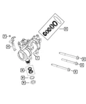 Genuine Mopar Power Steering Gear Remanufactured R5154349AB. Fixed Price $861.25.