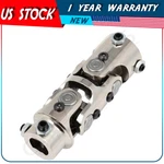 Pcs Double Universal Steering Chrome New U-joint Shaft 1" Dd X 3/4". Fixed Price $44.03.