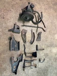 1987 Only 350 Tpi Iroc Camaro Firebird Trans Compressor Steering Brackets. Fixed Price $199.95.