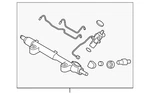 Genuine Nissan Rack And Pinion Assembly 49200-1EA2A. Fixed Price $2679.87.