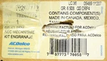 Acdelco Rack & Pinion Assy Part Number - 19207778. Fixed Price $388.99.