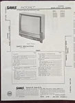 Sams Photofact 2709-2 Service Manual For Toshiba CF2041J CF2044J CX21419 CX21449. Fixed Price $19.90.