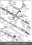 Genuine Oe Repair Kit Disc Brake 4410A036 For Mitsubishi 4410-A036. Fixed Price $142.01.