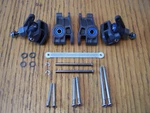 Fit Traxxas 2WD Slash Extreme Ehd Front Steering Knuckle Block Rear Carriers Hub. Fixed Price $21.99.