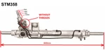 Steering Rack Volvo S80 7852501929 30723726 31200982 30636269 Reman. Fixed Price $631.37.