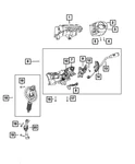 Genuine Mopar Steering Column 6ZG631X7AB. Fixed Price $823.40.