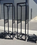 Middle Atlantic 2 Tall Racks With 9 Shelves. Fixed Price $399.00.