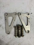 CR250R Honda 1983 Head Right And Left Engine Hanger Plate Mount Brackets. Fixed Price $45.00.