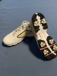 Nike Women's Golf Shoes Lunarlon Size 5.5 Us White Soft Spikes Great Condition. Fixed Price $10.00.