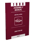 1980 Dodge Truck Body Assembly Manual D150-D400 W150-W400 1979 Lil Red Express. Fixed Price $24.00.