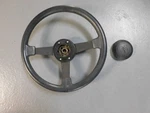 1984-88 Pontiac Fiero Oem Steering Wheel + Horn Cap. Fixed Price $89.99.