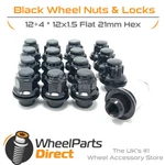 Nuts & Locks (12+4) 12X1.5 For Mitsubishi Cordia 82-90 On Original Wheels. Fixed Price $51.01.