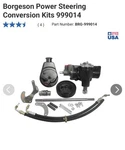 Borgeson 999014 Power Steering Conversion Kit For Chevy Sbc 1959-1964. Impala. Fixed Price $815.00.