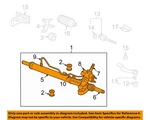 Used Rack And Pinion Assembly Fits: 2012 Honda Accord Power Sdn. Fixed Price $196.65.