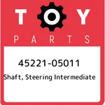 45221-05011 Toyota Shaft, Steering Intermediate 4522105011, New Genuine Oem Part. Fixed Price $266.92.
