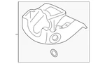Genuine Hyundai 2011-2014 Sonata Lower Column Cover 84851-3S900-RY. Fixed Price $147.21.