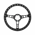 Joes Racing 13450 Steering Wheel Drag 3-SPOKE W/o Dish In. Dia Aluminum Black. Fixed Price $165.18.
