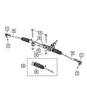 Genuine Mopar Rack And Pinion Gear Remanufactured R2109984AH. Fixed Price $481.90.