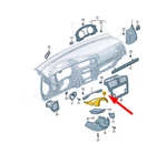 Volkswagen Golf MK7 Steering Column Upper Trim 5G0858560A82V Original. Fixed Price $55.14.