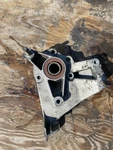 Porsche 944 951 Lower Balance Shaft Cover Power Steering Mount Bracket Broken. Fixed Price $54.99.