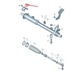 Vw Touareg 7P MK2 Right Steering Rack Mudguard 7L0422704. Fixed Price $41.58.