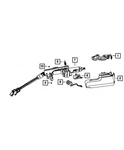 Genuine Mopar Steering Column 5057241AK. Fixed Price $1740.87.