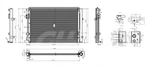Hart 621 662 Condenser, Air Conditioning For Hyundai, Kia. Fixed Price $114.11.