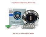 Chrome Steering Wheel 6 Hole Horn Button W/ Chevy Camaro Tri-bar Emblem. Fixed Price $46.99.