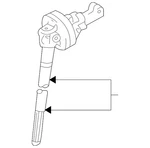 Genuine Toyota Steering Shaft Universal Joint 45290-34020. Fixed Price $541.92.