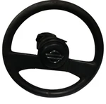 1986 -1988 Chevy Corvette C4 Tilt Steering Column Assy Mt W/ 2 Spoke Wheel & Key. Fixed Price $540.00.