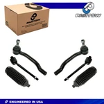 Partsw 6PC Front Tie Rod Kit For Honda Pilot 2003-2008 Acura Mdx. Fixed Price $39.73.
