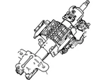 Genuine Ford Steering Column CC3Z-3C529-AQ. Fixed Price $260.00.