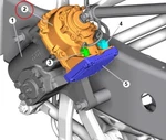 Oem Volvo D13 Fas Dynamic Steering Electric Motor 23362567 24205437. Fixed Price $3200.00.