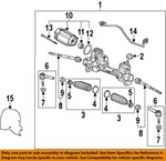 Gm Oem 10-12 Equinox Steering Linkage-gear Assy 20857570. Fixed Price $920.06.