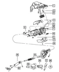 Genuine Mopra 2004-2024 Dodge Ram 1500 Upper Steering Column Shaft 55351302AL. Fixed Price $499.49.