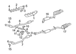 Genuine 910105008014 Front Cylinder Head Stabilizer Bar Bolt Oem For Mercedes. Fixed Price $7.59.