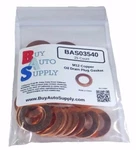 (25) M12 Copper Oil Drain Plug Gasket * Fits Dorman 095-001. Fixed Price $11.49.