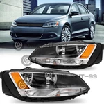 For 2011-2018 Volkswagen Jetta MK6 Halogen Headlights Assembly Pairs. Fixed Price $94.99.